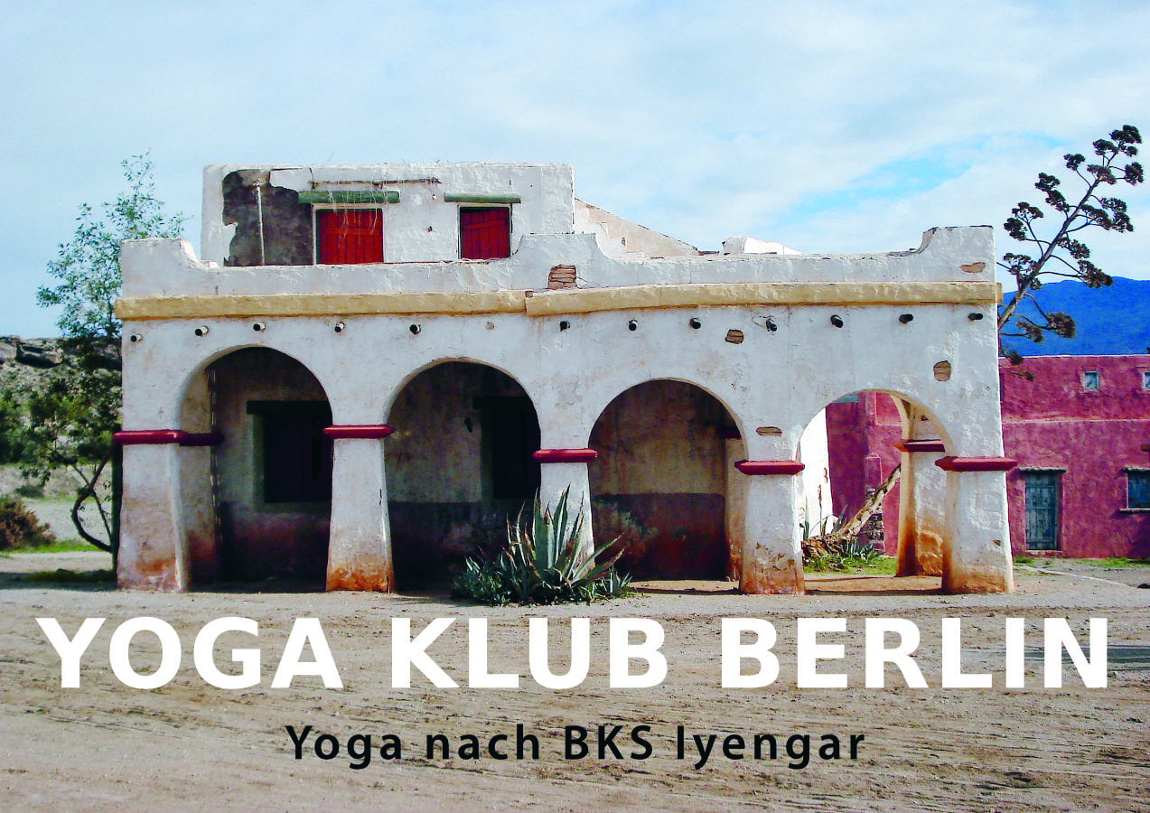 yoga klub postcard